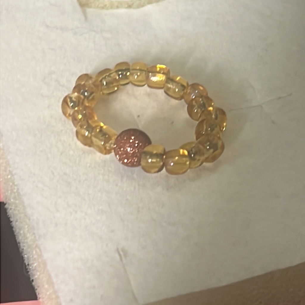 Sunstone Stretch Ring